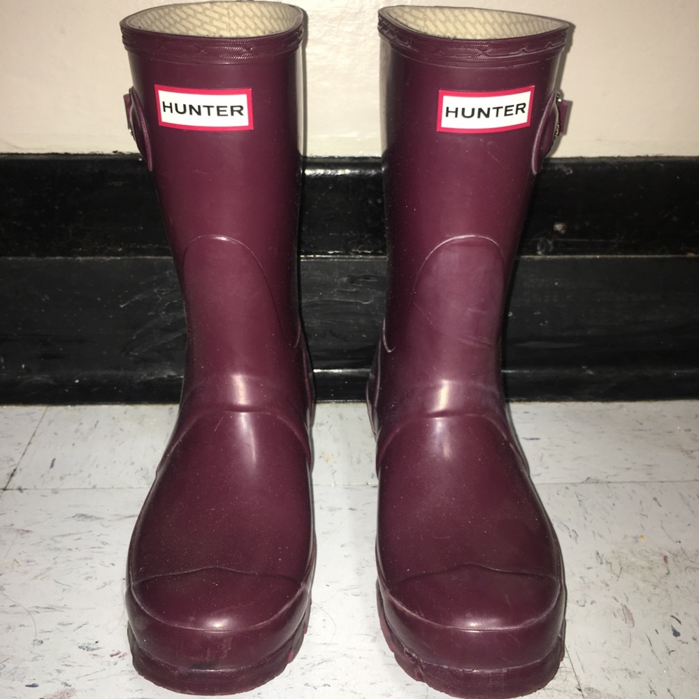 Hunter rain boots
